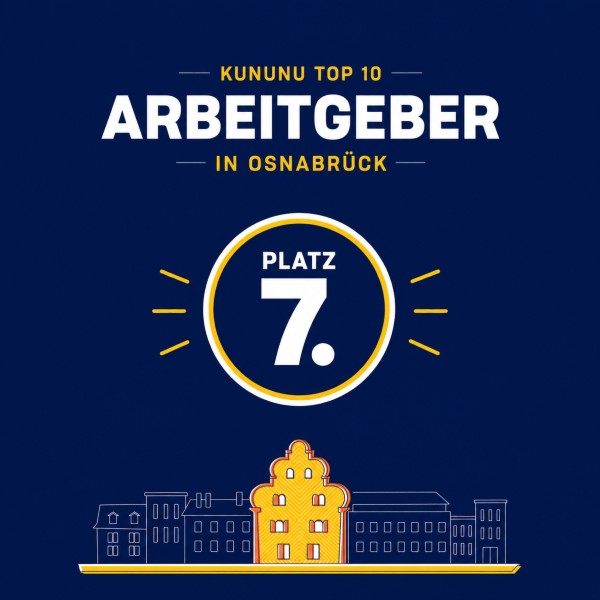 HBBN gehört zu den 10 besten Arbeitgebern 2026 in Osnabrück & Umgebung